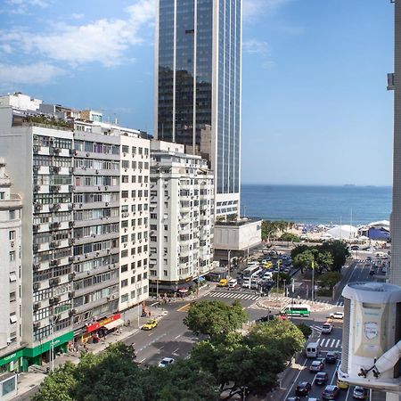Apartamento Completo Na Praia De Copacabana 02 Quartos Com Vista Lateral Mar Em Andar Alto, Ar, Wifi , Netflix, Pauloangerami Rmvc18 Rio de Janeiro Buitenkant foto