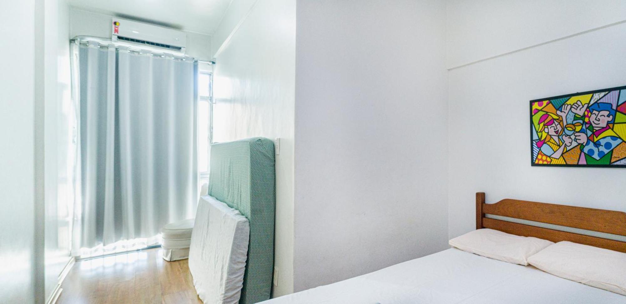Apartamento Completo Na Praia De Copacabana 02 Quartos Com Vista Lateral Mar Em Andar Alto, Ar, Wifi , Netflix, Pauloangerami Rmvc18 Rio de Janeiro Buitenkant foto
