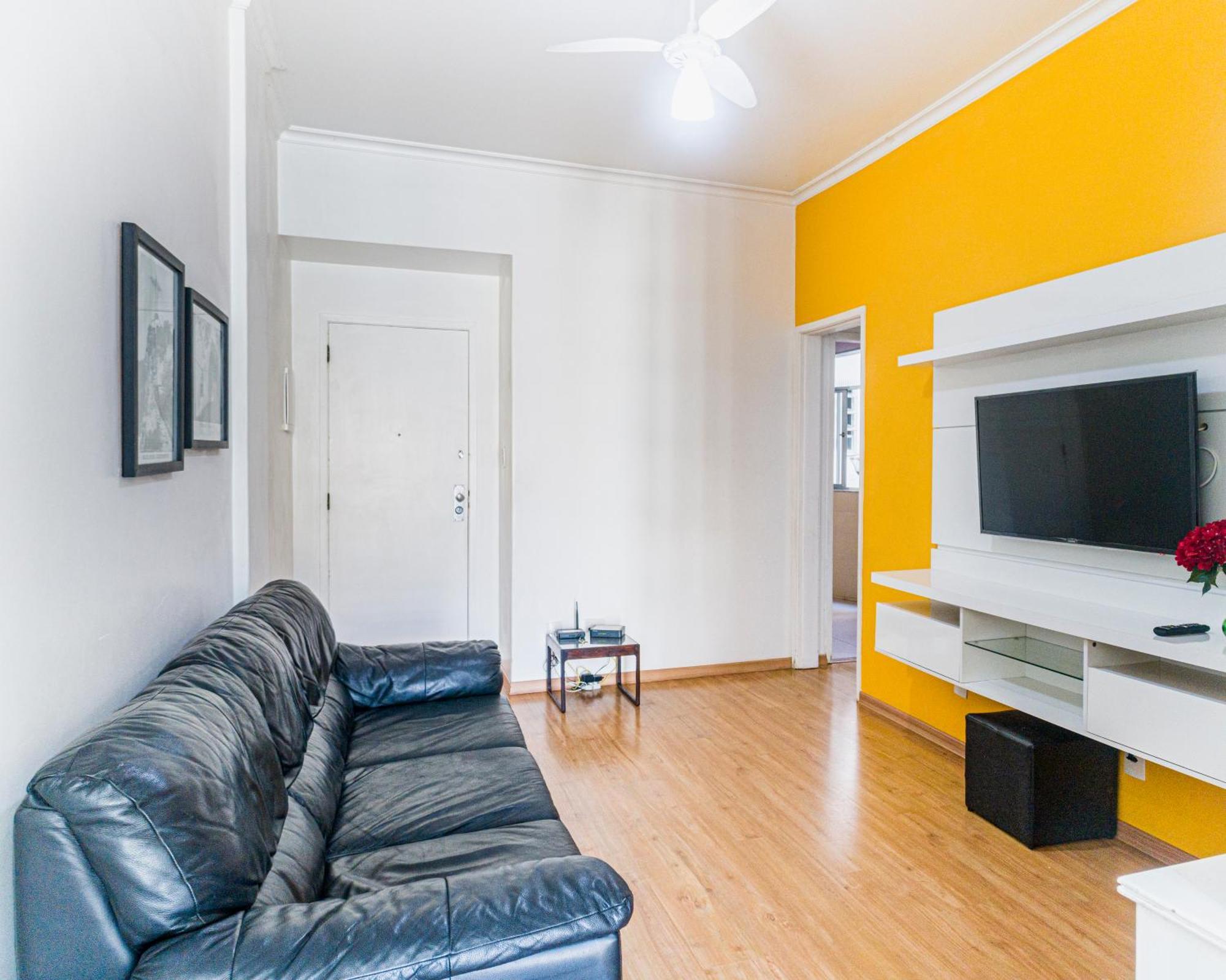 Apartamento Completo Na Praia De Copacabana 02 Quartos Com Vista Lateral Mar Em Andar Alto, Ar, Wifi , Netflix, Pauloangerami Rmvc18 Rio de Janeiro Buitenkant foto