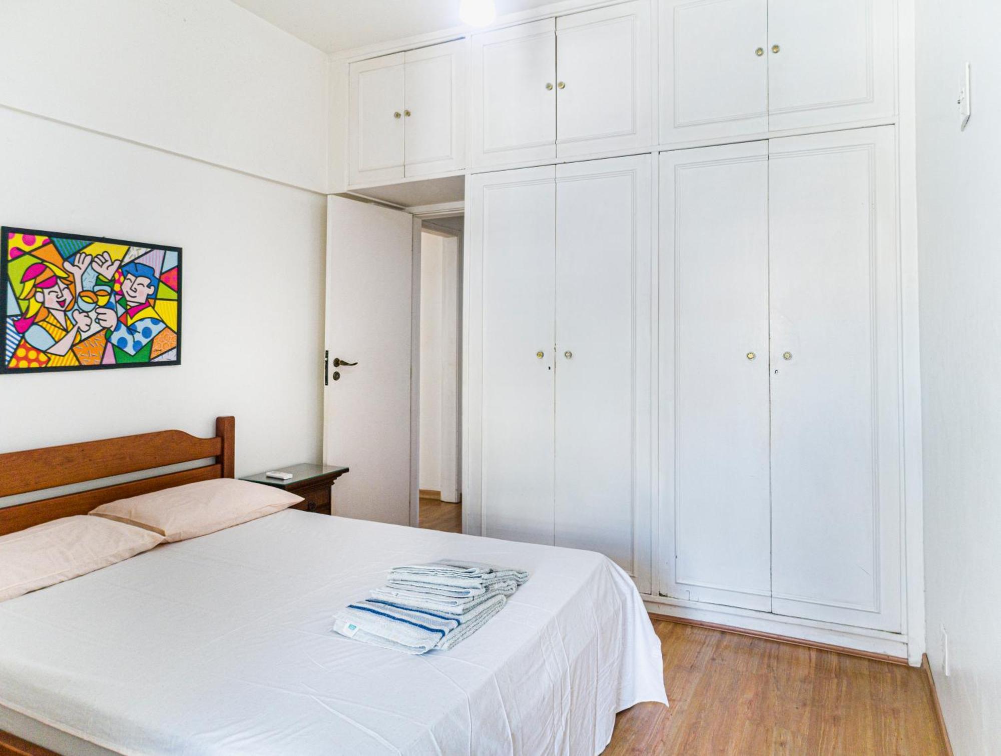 Apartamento Completo Na Praia De Copacabana 02 Quartos Com Vista Lateral Mar Em Andar Alto, Ar, Wifi , Netflix, Pauloangerami Rmvc18 Rio de Janeiro Buitenkant foto