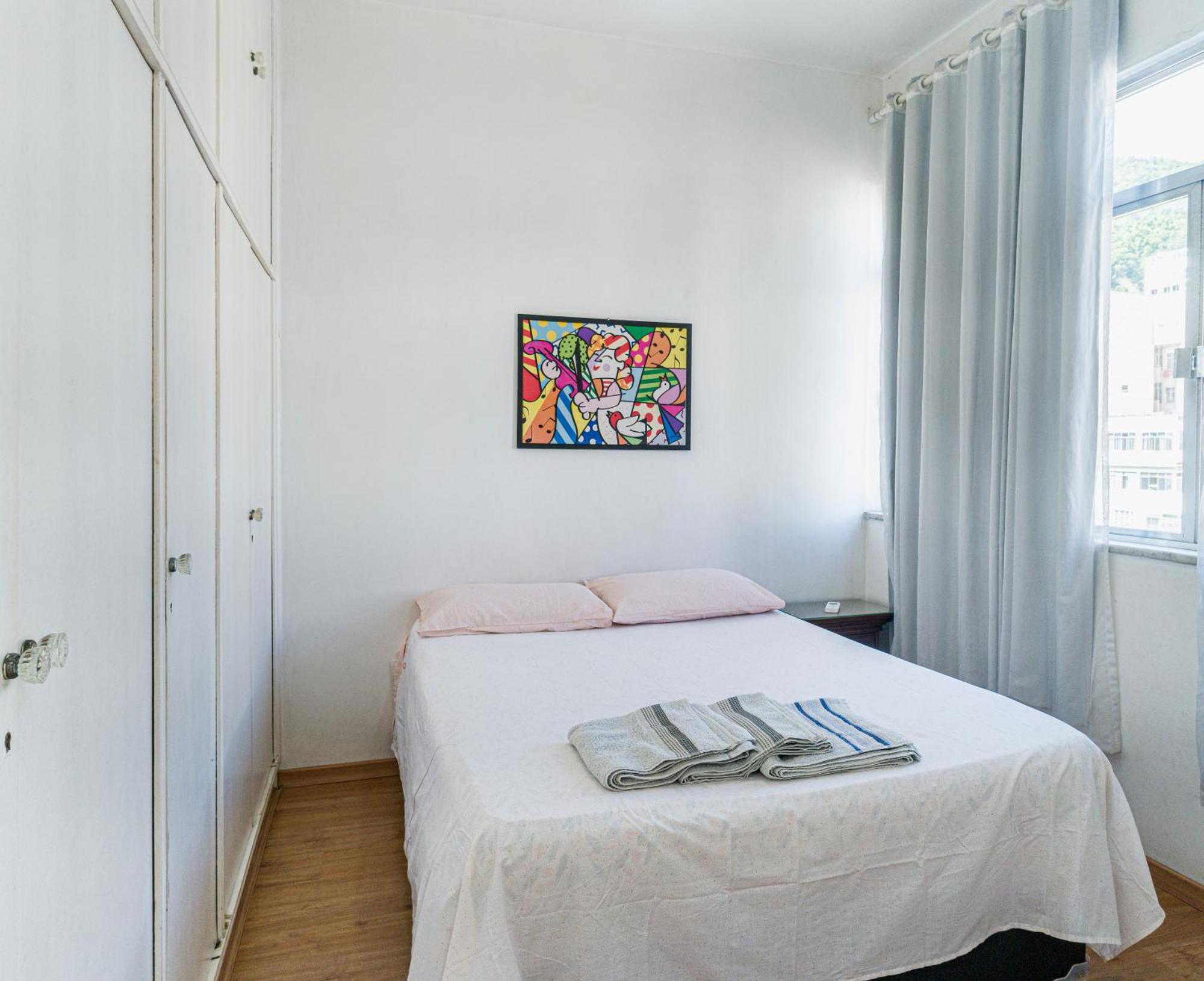 Apartamento Completo Na Praia De Copacabana 02 Quartos Com Vista Lateral Mar Em Andar Alto, Ar, Wifi , Netflix, Pauloangerami Rmvc18 Rio de Janeiro Buitenkant foto